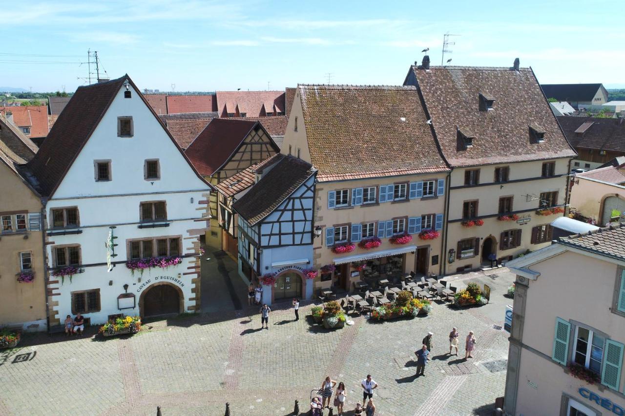 Gites Au Chateau Fleuri Eguisheim Camera foto
