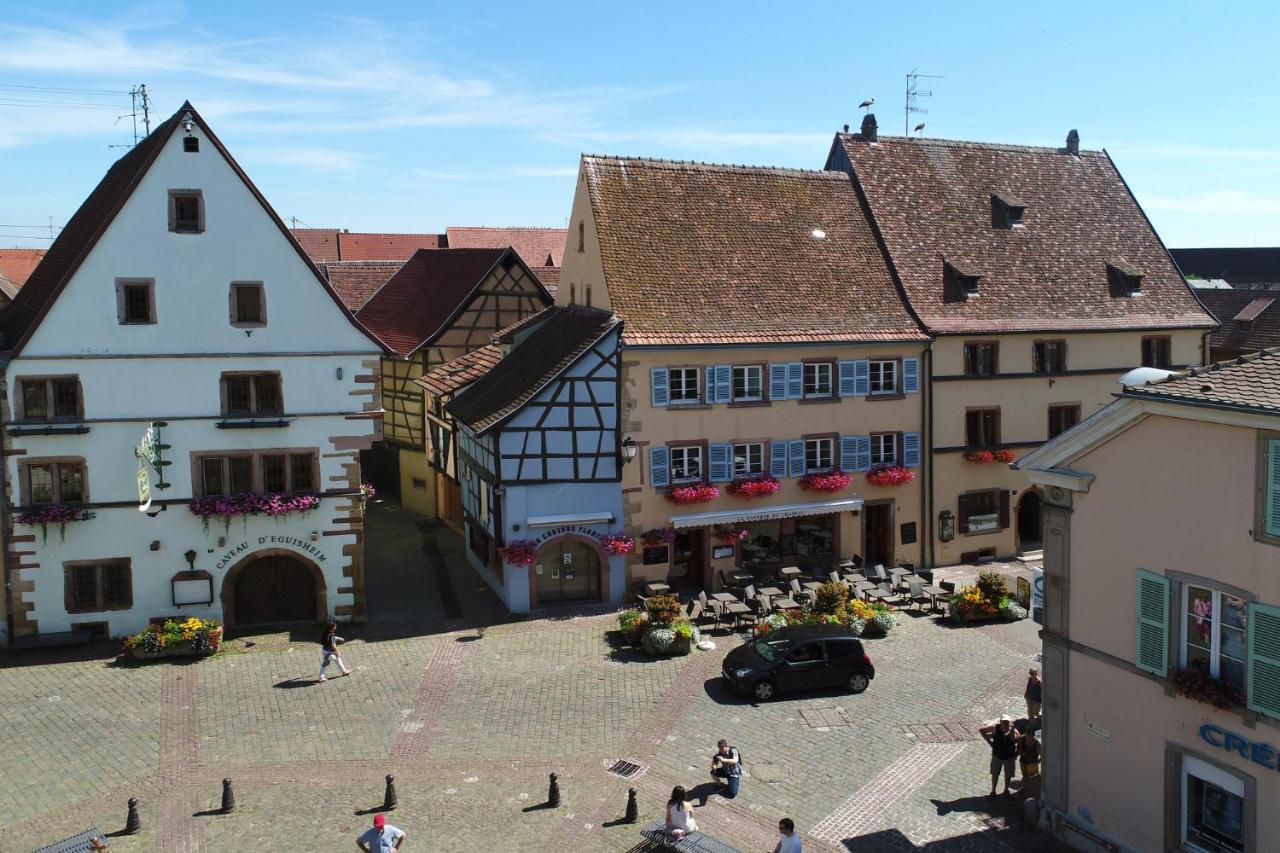 Gites Au Chateau Fleuri Eguisheim Camera foto