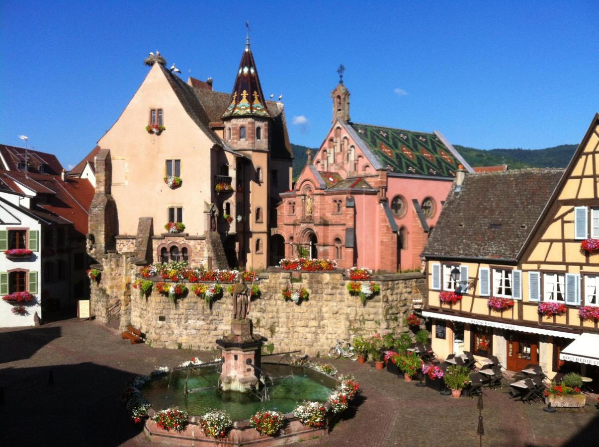 Gites Au Chateau Fleuri Eguisheim Camera foto